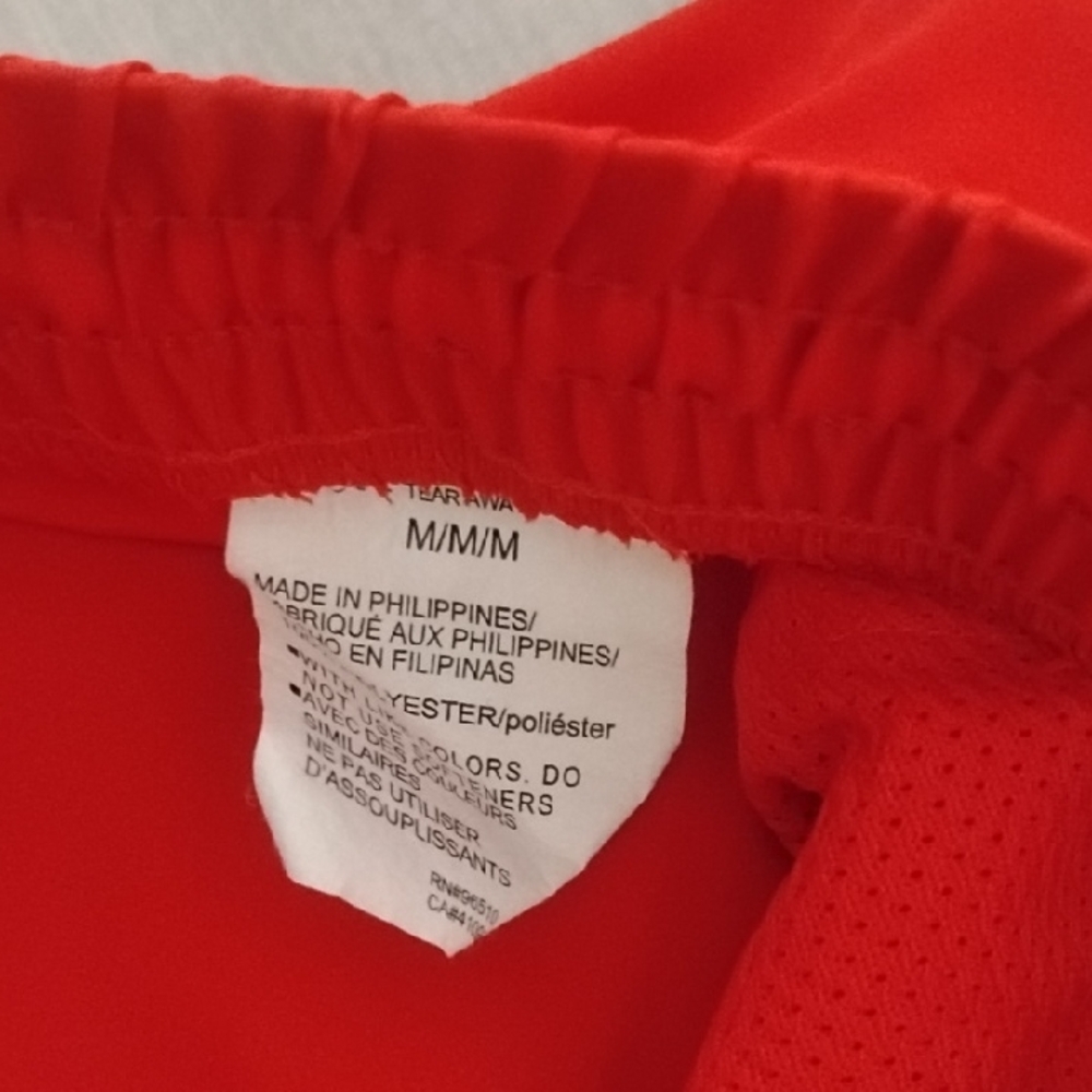 Under Armour Women's Bright Red Athletic Shorts - Picture 3 of 7